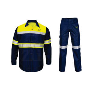 Overol de Trabajo de Alta Visibilidad, Resistente al Fuego, 100% Algodón Denim, Impermeable, para Mecánicos, Suministro de Fábrica, Personalizable - Product Image 5