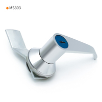 Serrure à compression à poignée pivotante Tuoxin MS303, serrure pour armoire industrielle, serrure pour armoire de commande électrique, serrure pour boîte de distribution
