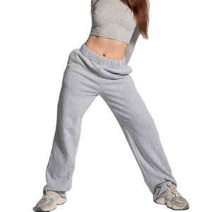 New Arrivals Cotton Print Logo Women's Sweatpants Joggers High Waist Sweatpants for Women Baggy Sweat Pants Casual Trouser - Product Image 1