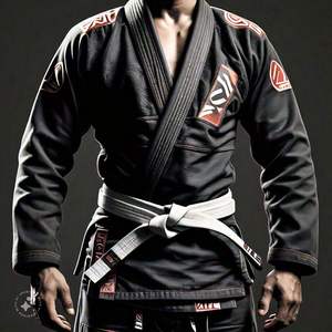 Kimono de Jiu-Jitsu Brésilien Unisexe Professionnel Personnalisé 2024, 100% Coton, Service OEM, Tenue d'Arts Martiaux BJJ, Prix Bas - Product Image 6