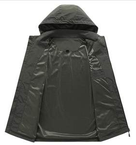 Cortavientos ligero, ropa deportiva con cremallera, cortavientos, impermeable, transpirable, ropa deportiva para montañismo - Product Image 1