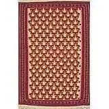 Un kilim persa Sanandaj único de su tipo, de 5'2 x 3'4 - Product Image 1