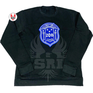 Zeta Phi Beta Sorority Chapter Sudadera con letras griegas Hermanas personalizadas Sorority Sudadera con letras griegas Sudadera de cuello redondo - Product Image 6