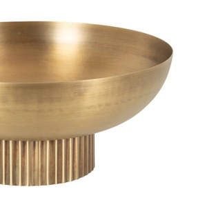 Bol décoratif rond en métal - Product Image 2