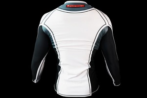 2026 T-shirt de compression Jitsu personnalisé pour homme à manches courtes, respirant, anti-UV UPF50+, séchage rapide, pour grappling et sport - Product Image 3