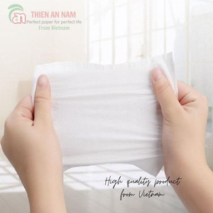 ศูนย์ม้วนกระดาษเยื่อไม้บริสุทธิ์2ชั้นสำหรับห้องครัวที่ถูกสุขอนามัยดึงทนทานแบบกำหนดเอง - Product Image 2