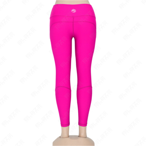 Pantalon de Yoga taille haute pantalon de Yoga pour femmes taille élastique Leggings de Yoga pantalon Leggings extensibles 4 voies avec poches mobiles - Product Image 3