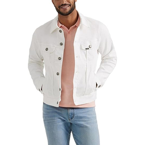 Chaqueta vaquera de alta calidad personalizada para Hombre | Fábrica de Chaquetas vaqueras OEM | Moda Streetwear Abrigo vaquero Proveedor a granel al por mayor - Product Image 1