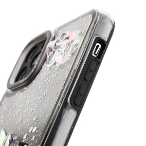 Somostel buena calidad PC + silicona <span class=keywords><strong>2</strong></span> en 1 Agujero de precisión pintura epoxi decoración de flores diseño funda de teléfono para IPH 15 PRO/IPH 15 - Product Image 6