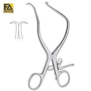 De bakey femur retractors สแตนเลสเครื่องมือผ่าตัดที่ผ่านการรับรอง CE & ISO - Product Image 1