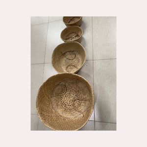 Nouveaux produits faits à la main panier en jonc de mer de haute qualité meilleurs prix du Viet Nam meilleur vendeur 2024 - Product Image 2