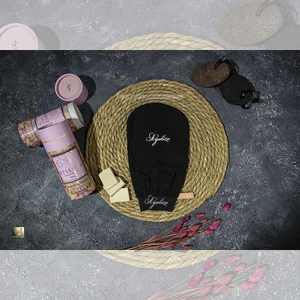 Gants de bain en Viscose à séchage rapide mitaines confortable élastique ajustement exfoliation profonde gant de douche accessoires de Spa pour le nettoyage de la peau - Product Image 2