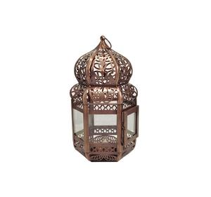 Lanternes d'intérieur en métal et en verre de conception standard Lanternes de mariage de décoration intérieure de qualité supérieure - Product Image 6