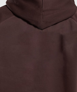 Sudaderas con capucha y sudadera con mangas raglán y hombros caídos de gran tamaño personalizadas al por mayor, ropa deportiva para entrenamiento y jogging 100% algodón - Product Image 5