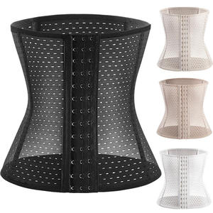 Tissu en maille pour femmes Corset Body Shaper Shapewear taille haute disponible en plusieurs couleurs et tailles - Product Image 6