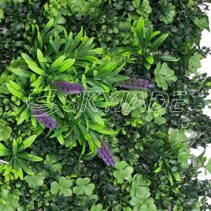 100cm * 100cm SKYJADE <span class=keywords><strong>Juan</strong></span> Paneles de setos de boj artificiales Panel de pared de fondo Planta artificial - Product Image 3