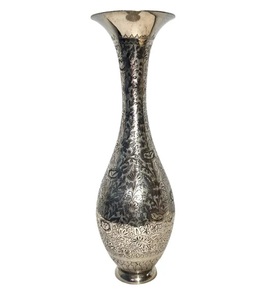 Daood Sons - Florero de Metal Artesanal Estilo Costero, Cubo de Almacenamiento, Centro de Mesa Hecho a Mano, Jarrones Decorativos para el Hogar, Restaurante, Decoración de Mesa - Product Image 3
