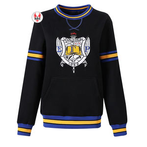 Sigma Gamma Rho Sorority bordado mujer polar cuello redondo sudadera SGRho Sorority bordado señoras cuello redondo hecho a medida - Product Image 2