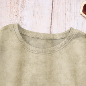 Gran oferta, sudadera para mujer, fabricante de lavado ácido de gran tamaño, el mejor producto, sudaderas con capucha de algodón 100% para mujer, transpirable, precio barato - Product Image 6