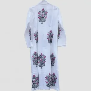 เอวธรรมชาติของผู้หญิงพิมพ์ลายดิจิตัลแบบลำลองหรูหรายาวถึงพื้นสไตล์วินเทจแบบ Criss-CROSS คอกุหลาบสีเหลือง - Product Image 2