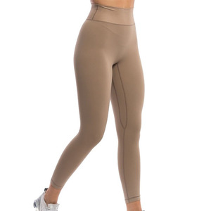 Diseña tus Propios Leggings de Yoga de Color Liso, Producto Confiable, Leggings para Adultos Más Vendidos con Impresión de Logotipo Personalizado - Product Image 5