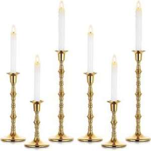 Portavelas de latón de calidad superior con un elegante trabajo vintage y acabado artesanal, ideal para coleccionistas y entusiastas de la decoración - Product Image 4