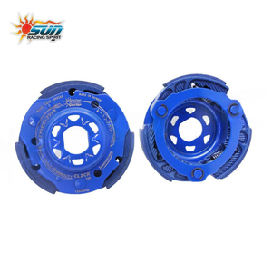 Kit d'embrayage en acier SUN Racing CLICK125 Taiwan Nouveau Bleu 1200 tr/min en blister pour rénovation et mise à niveau - Product Image 5