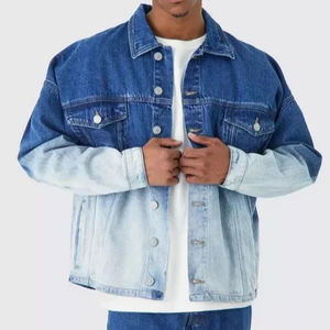 Chaqueta Vaquera de Hombre con Logotipo Personalizado, Nuevo Material, Superventas, Hecho en Fábrica, Servicios ODM - Product Image 1