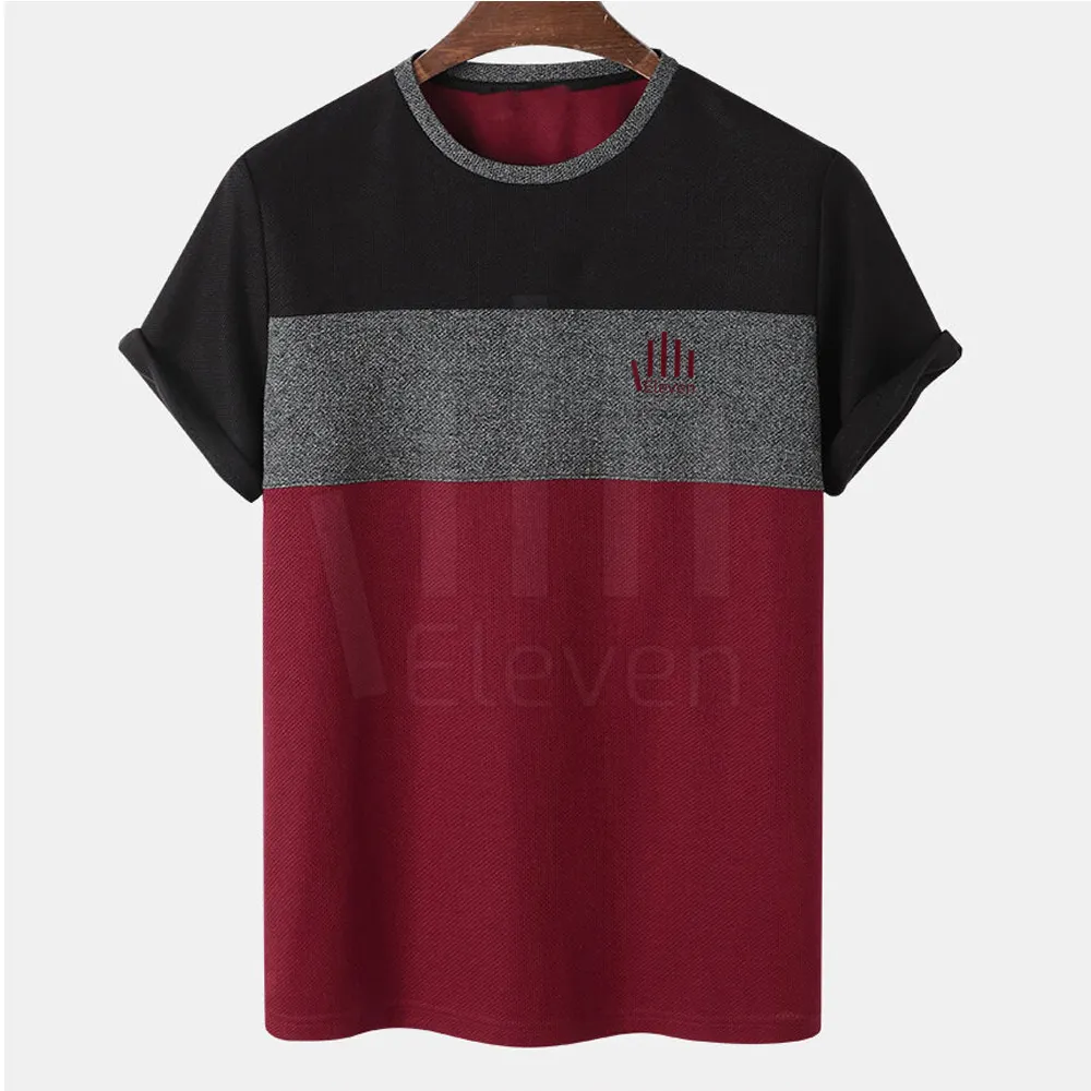Ropa de hombre con logotipo personalizado OEM, camisetas de manga corta de secado rápido para golf, tasa de venta total 2024