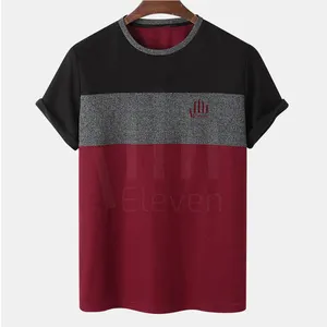 OEM individuelles Logo Herrenbekleidung T-Shirts Kurzarm schnell trocknend Golf-T-Shirts Großhandelspreis 2024