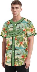 Meilleure vente d'uniforme de baseball personnalisable pour hommes avec logo respirant pour les équipes fabriqué au Pakistan - Product Image 3