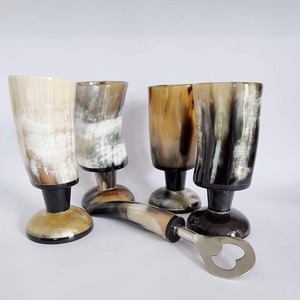 Top design 100% corne de buffle au design naturel et unique Utilisation pour la corne à boire du whisky d'Inde - Product Image 6