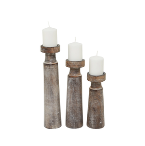 Portavelas de metal hecho a mano para mesa de comedor decorativa, portavelas de metal para un hogar elegante - Product Image 4