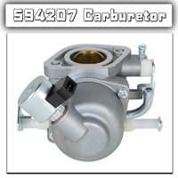 Nouveau carburateur en alliage d'aluminium 594207 avec joints, compatible avec les modèles de moteur Intek Briggs Stratton B&S 40N777 40N877 pour tondeuse à gazon