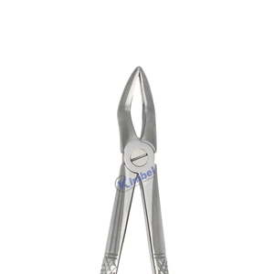 Pince d'extraction dentaire manuelle pour enfants en acier inoxydable allemand de qualité chirurgicale pour les dents inférieures et les racines - Product Image 5