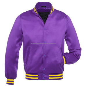 Chaqueta Universitaria de Béisbol Personalizada ODMOEM, 100% Algodón, de Alta Calidad, Transpirable y de Secado Rápido para Hombre - Product Image 1