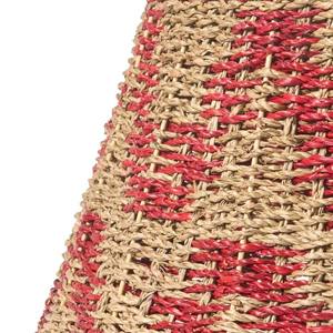 Best Selling Eco Friendly Seagrass Christmas <b>Tree</b> Collar Handwoven Red Pattern Wicker <b>Tree</b> <b>Skirt</b> For Wholesale Holiday Decor - Product Image 6