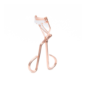 Recourbe-cils séparé en argent avec logo personnalisé de haute qualité avec outil de maquillage de peigne intégré en acier inoxydable sans sertissage - Product Image 4