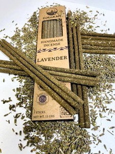 Varitas de incienso de lavanda Calidad Premium Hechas a mano Caja aromática orgánica natural 100% 7 unidades Logotipo personalizado Peruano sostenible - Product Image 2