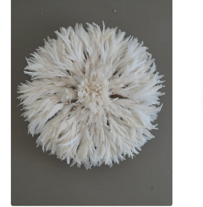 Bamileke Vente en gros Chapeaux juju africains de haute qualité Décoration intérieure traditionnelle en bambou Décoration murale style Ins PC - Product Image 4