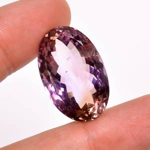 High Quality Handmade Loose Oval Cut Citrine Natural Bicolour <b>Stone</b> Fine Jewelry Color Play Mehrajudin <b>Gems</b> Rajasthan Third - Product Image 3