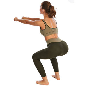 Conjunto de Yoga Transpirable Personalizado de Alta Calidad para Mujer, Diseño Sólido, Talla Grande, Impermeable, MOQ Bajo, Precio Bajo, Mejor Venta - Product Image 5