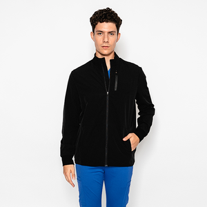 Veste de travail médicale pour hommes, uniforme de travail durable en tissu léger à manches longues, OEM ODM, vente en gros, usine - Product Image 4