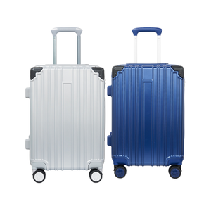 607 Abs Pc valise rigide accessoires assortis meilleurs bagages légers Logo en métal fermetures à glissière longue durée valise 3 pièces en gros - Product Image 1