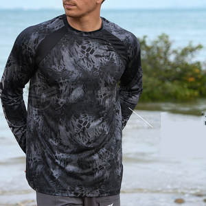 Nouvelle arrivée Design personnalisé chemises de pêche par sublimation 100% polyester chemises de pêche légères - Product Image 3