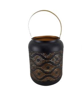 Portavelas de Hierro Gris Oxidado de Diseño Moderno, Decoración Portátil para el Hogar, Bodas y Fiestas, Portavelas al por Mayor - Product Image 4