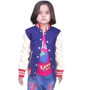 Sweat-shirt d'hiver de sport scolaire pour enfants Baseball Logo brodé personnalisé Veste universitaire pour enfants garçon Impression de logo délavé - Product Image 2