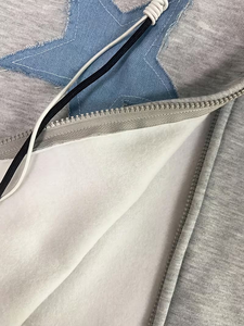 Nouveau sweat à capuche pour femme 2026, 100 % coton French Terry, imprimé personnalisé, 350 GSM, séchage rapide, décontracté, multicolores, brodé, coupe classique - Product Image 6