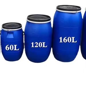 Free shipping 100L Blue HDPE Food-Grade Plastic <b>Barrel</b> and Iron <b>Pail</b> Recyclable <b>Drums</b> for Water Oil Food Packaging - Product Image 1