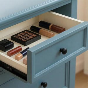 Poignées de meuble contemporaines en plastique noir mat minimalistes, boutons de commode, durables, faciles à installer pour les centres commerciaux - Product Image 3